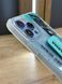 Чехол Skinarma Ryoiki для iPhone 13 Pro Max Clear + Turquoise с магнитной подставкой