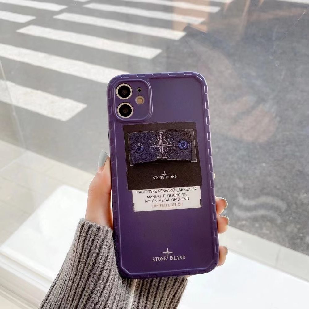 Чехол для iPhone 11 Stone Island Фиолетовый