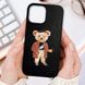 Чехол для iPhone 13 Pro  Santa Barbara Polo Bear Crete Черный