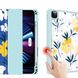 Чохол-книжка для iPad Pro (2018/2020/2021) 12.9" Синій з квітами Magnetic Case