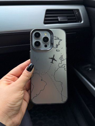 Чохол для iPhone 15 Airplane Track з дизайном літака