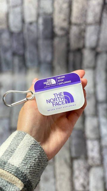 Чехол для Apple Airpods Pro The North Face Never stop exploring Синий