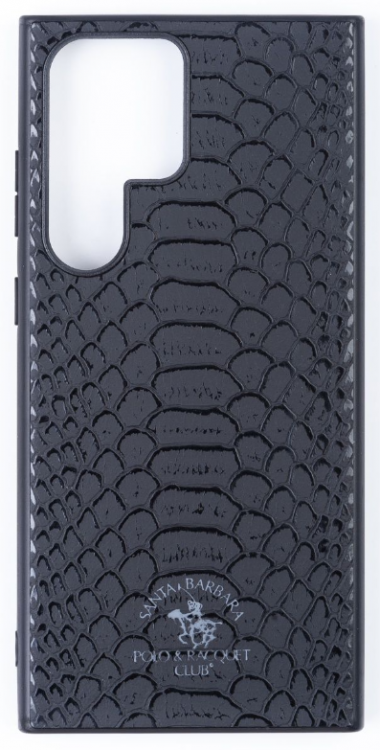 Чехол для Samsung Galaxy S21 Plus Santa Barbara Polo Knight Leather case Черный