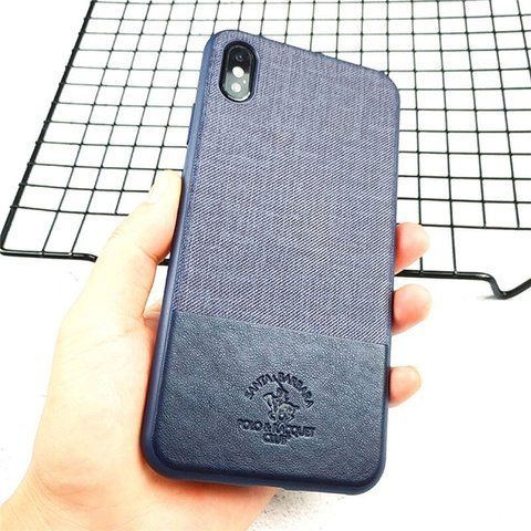 Чехол для iPhone 11 Virtuoso Santa Barbara Polo Синий