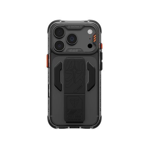 Чехол для iPhone 18 Pro Skinarma Helio Ce (Mag-Charge + Grip-Stand) Graphite