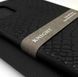 Кожаный чехол для iPhone 14 Pro Santa Barbara Polo Knight Crocodile Leather Черный