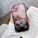 Чохол для iPhone 14 Pro Max Snowy Mountains із захистом камери Прозоро-рожевий