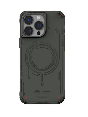 Чохол для iPhone 16 Pro Max Skinarma Mecha (Mag Charge) Olive