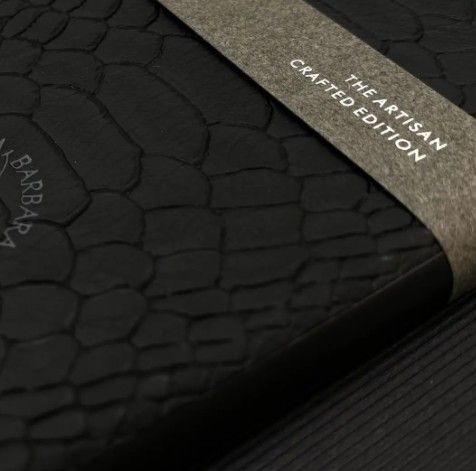 Кожаный чехол для iPhone 14 Pro Max Santa Barbara Polo Knight Crocodile Leather Черный