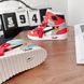 Силіконовий 3D чохол для Apple Airpods 3 Кросовок Nike Біло-червоний