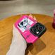 Чехол для iPhone 14 Pro Max Graffiti Mona Lisa Розовый