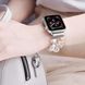 Ремінець із світло-коричневих намистин "Блиск" для Apple Watch 38-41 мм (Series 6/5/4/3/2)