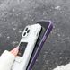 Чехол для iPhone 14 Pro Max Stone Island с патч-нашивкой Стоников Фиолетовый