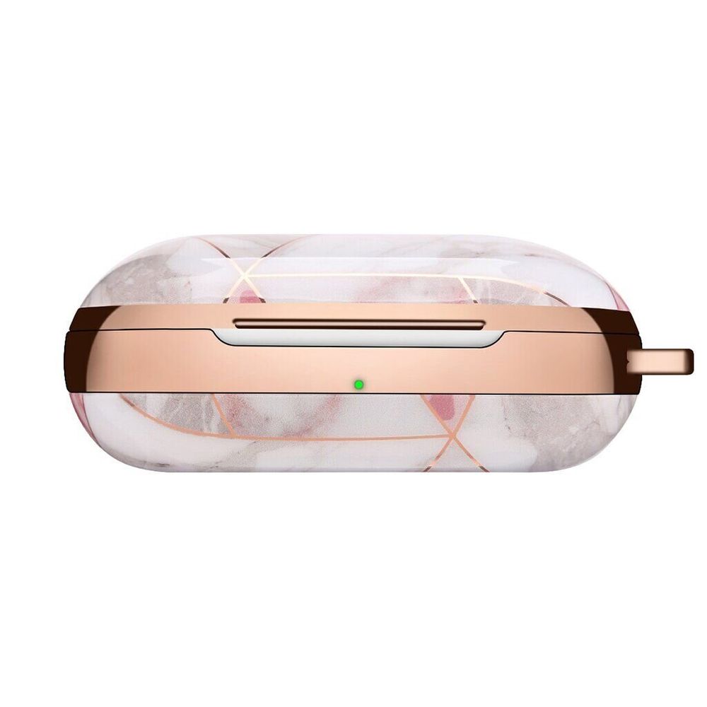 Дизайнерський чохол для Samsung Galaxy Buds Рожевий мармур