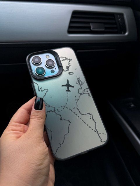 Чехол для iPhone 14 Pro Max Airplane Track с дизайном самолета