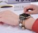 Жіночий різнокольоровий ремінець "Пристрасть" для Apple Watch 42-45 мм (Series 6/5/4/3/2)