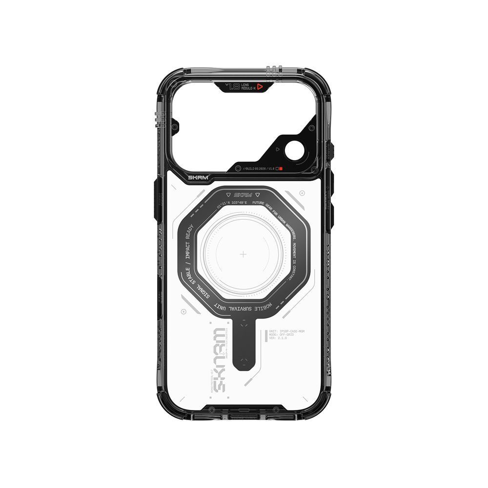 Чехол для iPhone 18 Pro Skinarma Magma (2026) Mag-Charge Graphite