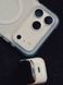 Чехол для iPhone 18 Pro Max Peakzooc Neuron Series MagSafe White