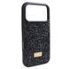 Чохол для iPhone 14 Pro зі стразами Swarovski Black