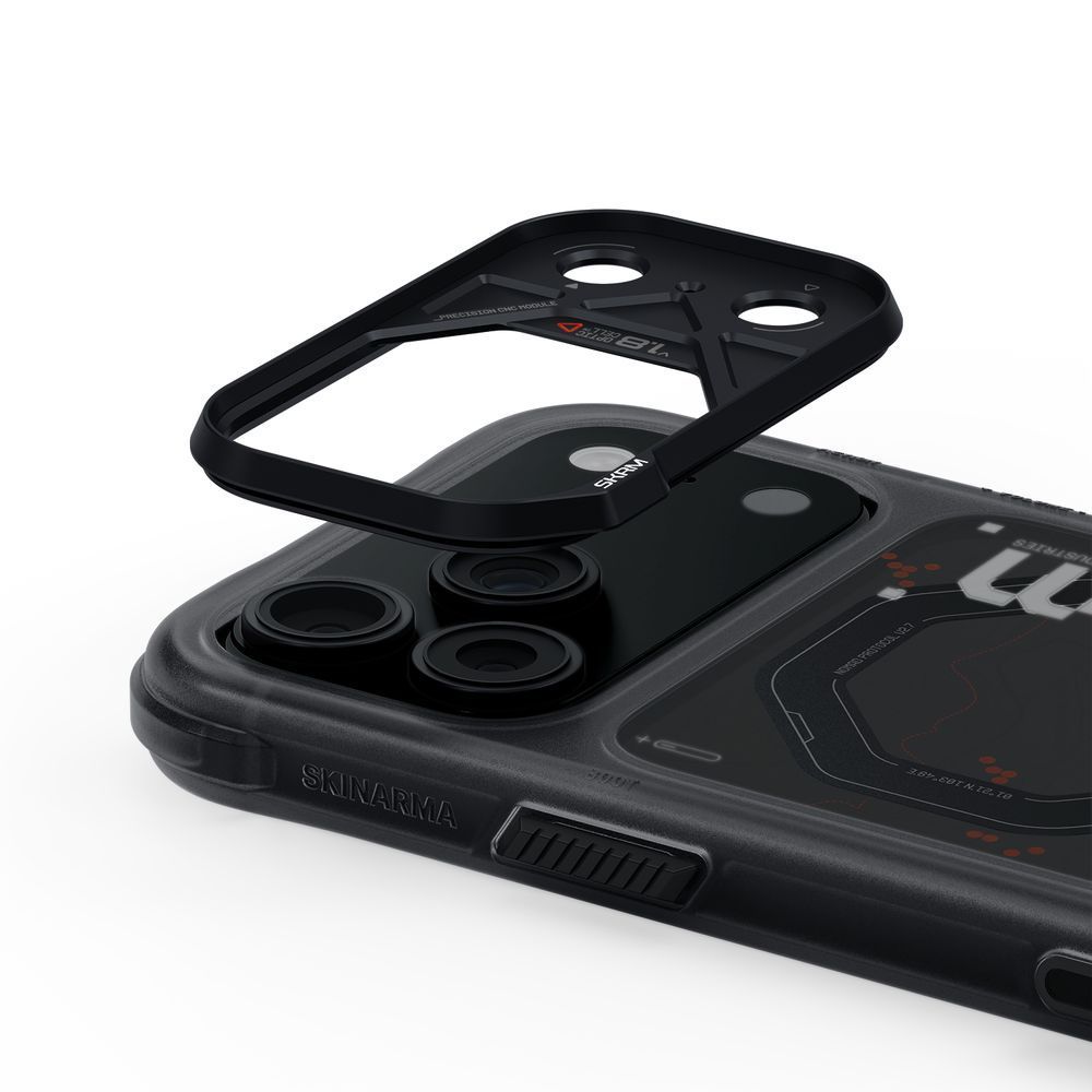 Чехол для iPhone 18 Pro Max Skinarma Sonar (2026) Mag-Charge Black