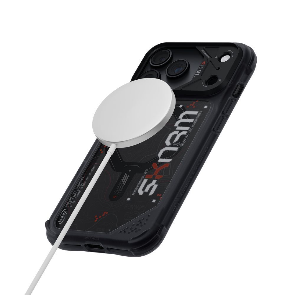 Чехол для iPhone 18 Pro Max Skinarma Sonar (2026) Mag-Charge Black