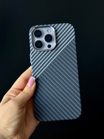 Чохол Luxo Free Air Carbon для iPhone 16 Pro с Magsafe №1