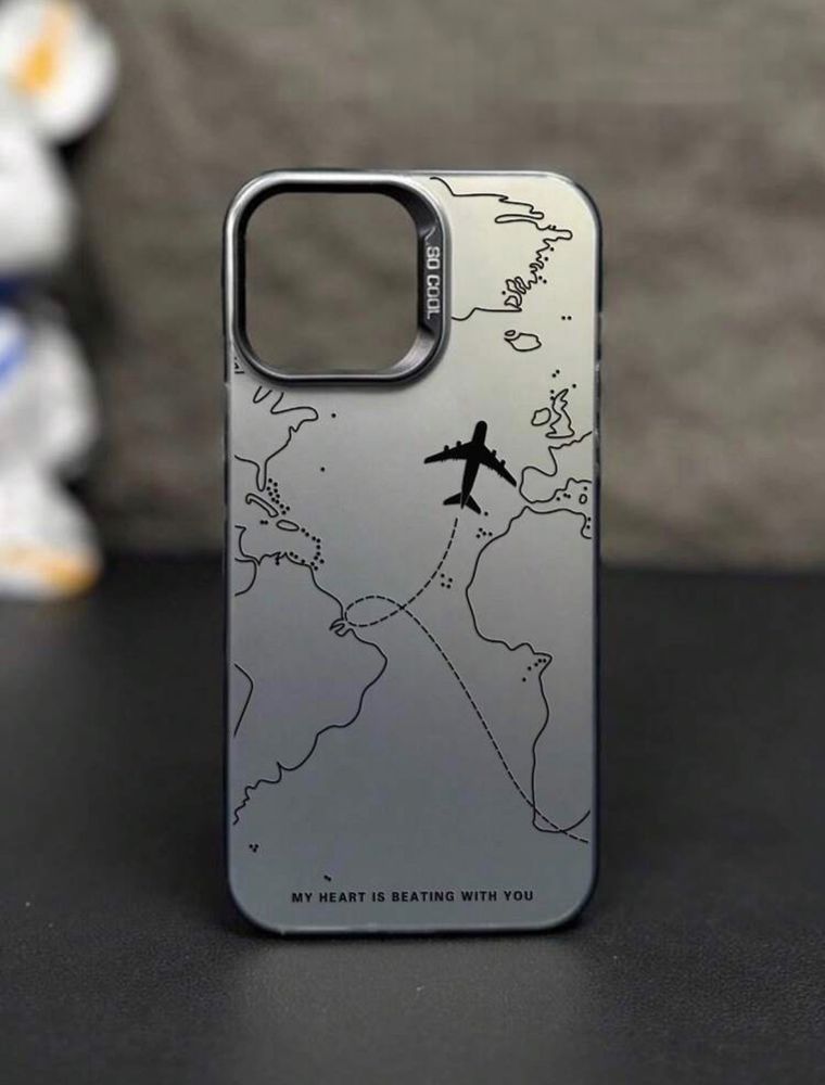 Чехол для iPhone 13 Pro Max Airplane Track с дизайном самолета