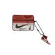 Чохол для Apple Airpods Pro Nike Air Jordan Sneaker з брелком Червоний