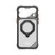 Чехол для iPhone 18 Pro Max Skinarma Saturn (2026) (Mag-Charge with Rotating Kick-stand) Black