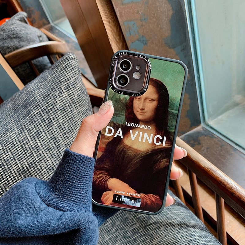Чехол "Мона Лиза" Leonardo da Vinci для iPhone 12 с защитой камеры