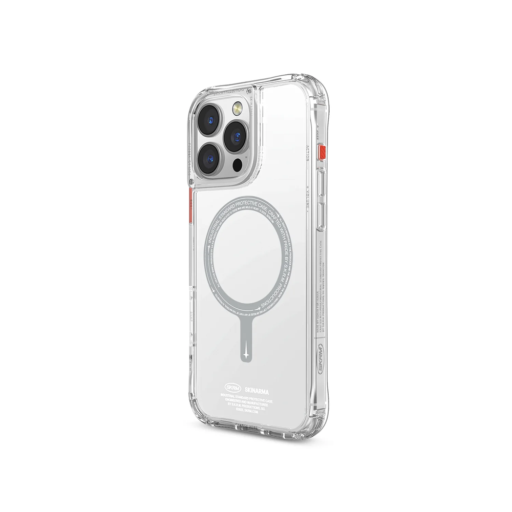 Чохол для iPhone 16 Pro Skinarma Saido Mag-Charge Clear