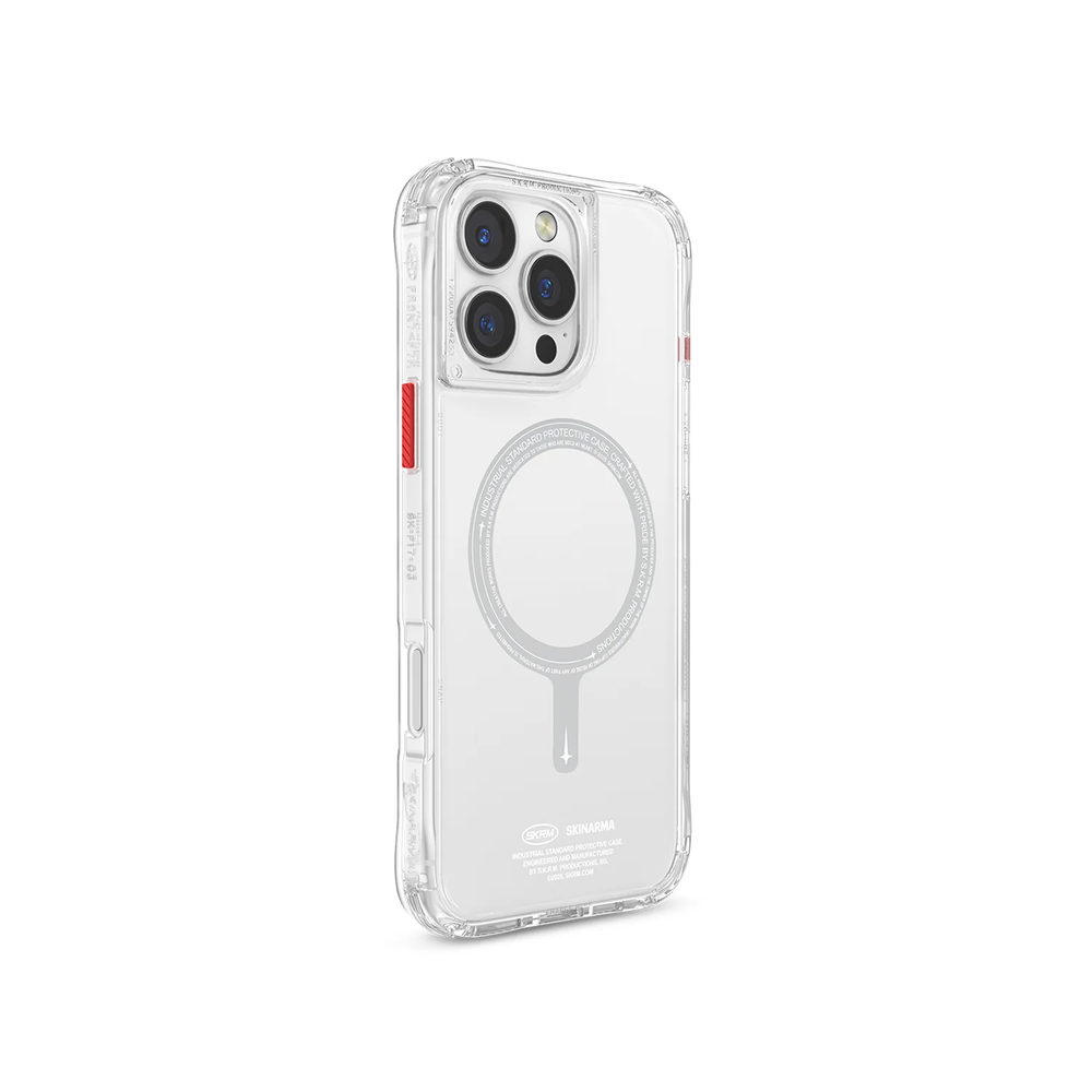 Чохол для iPhone 16 Pro Skinarma Saido Mag-Charge Clear