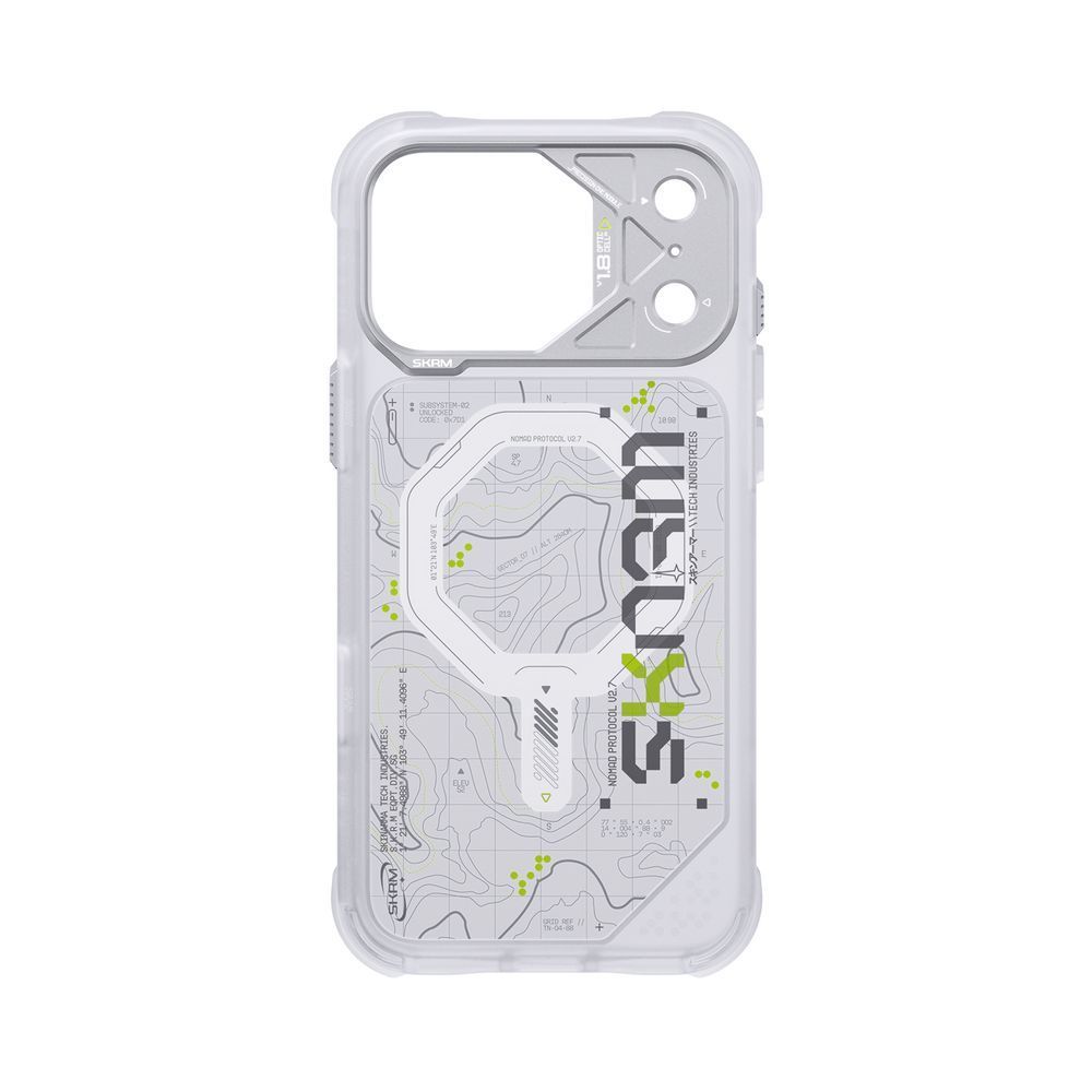 Чехол для iPhone 18 Pro Max Skinarma Sonar (2026) Mag-Charge White