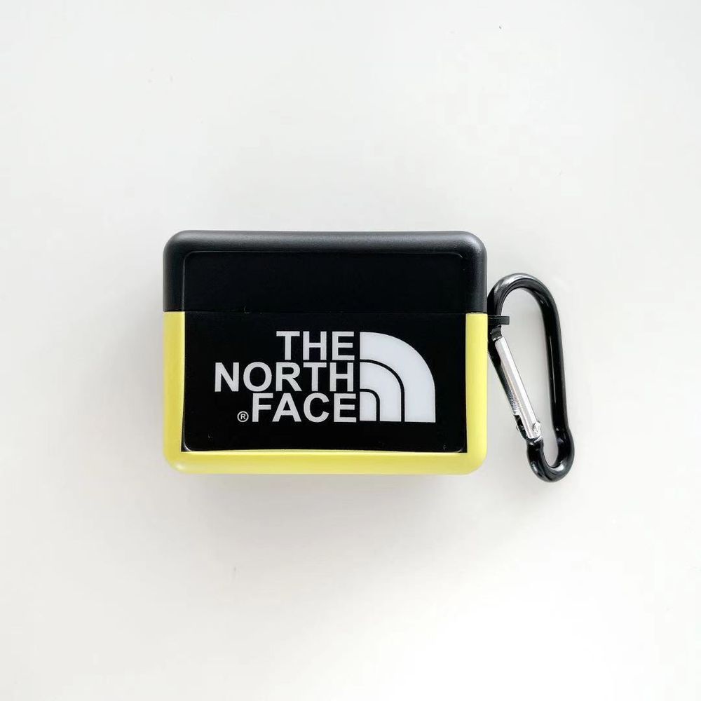 Чохол для Apple Airpods Pro The North Face Чорно-жовтий