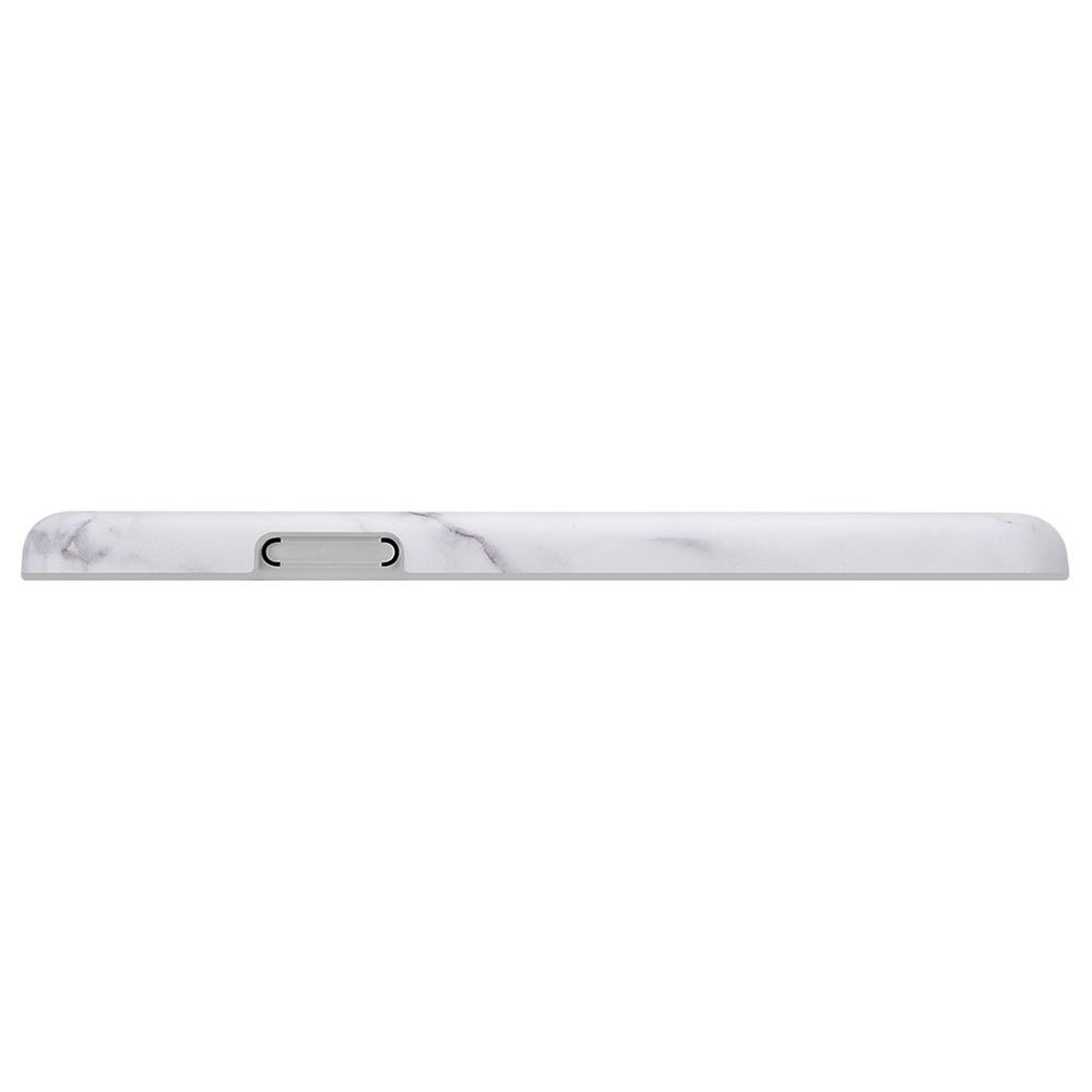 Силиконовый чехол на iPhone 11 Белый мрамор