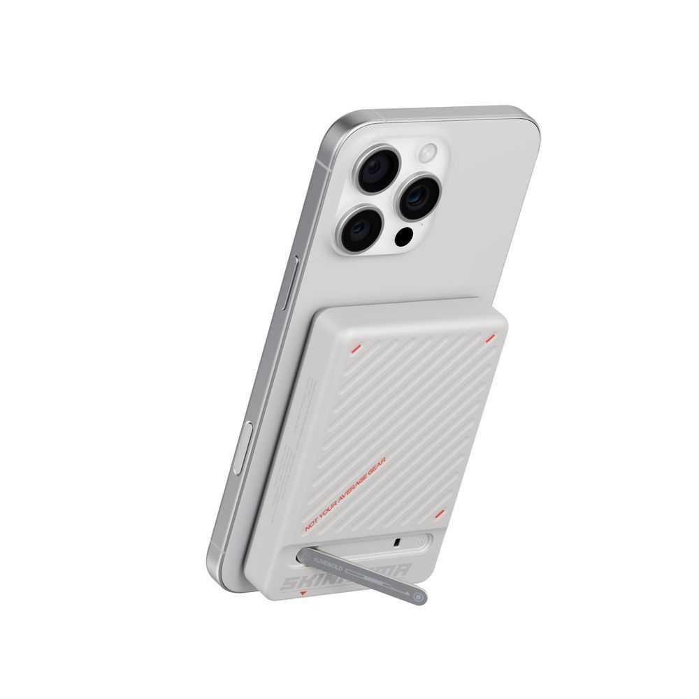 Внешний аккумулятор Skinarma ARC Skinarma Magnetic Powerbank with Integrated Stand 10000 mAh 20W USB-C PD Grey