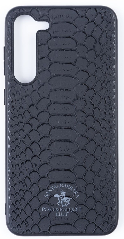 Чехол для Samsung Galaxy S23 Santa Barbara Polo Knight Leather case Черный