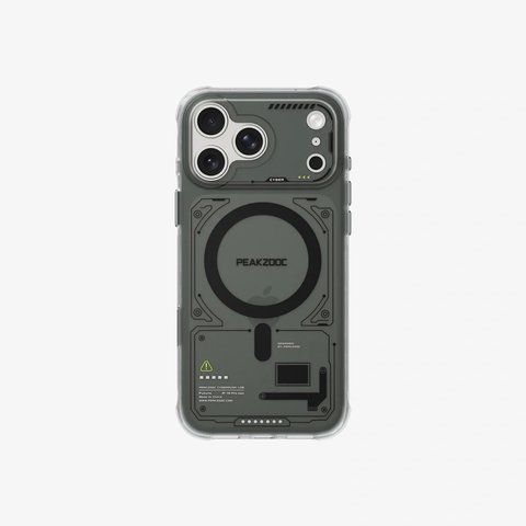 Чехол для iPhone 18 Pro Max Peakzooc Neuron Series MagSafe Black