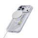 Чехол для iPhone 18 Pro Max Skinarma Sonar (2026) Mag-Charge White