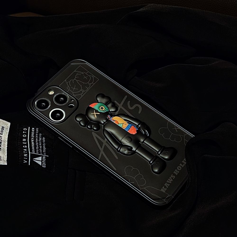 Чохол для iPhone 13 Pro Max Kaws Holiday Dissected Companion Чорний