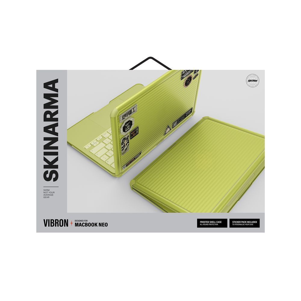 Чехол для MacBook Neo 13" (A18 PRO) Skinarma Vibron Citrus