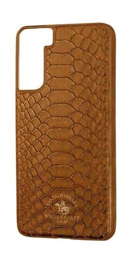 Чохол для Samsung Galaxy S25 Ultra Santa Barbara Polo Knight Leather case Коричневий