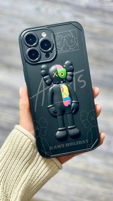 Чехол Kaws Holiday Dissected Companion для iPhone 13 Pro Max Черный