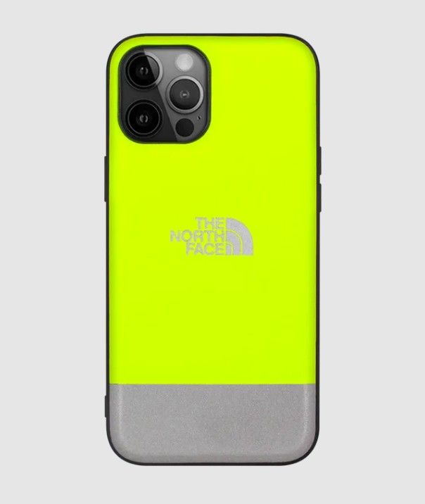 Світловідбивний чохол для iPhone XS Max The North Face Жовтий