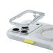 Чохол для iPhone 18 Pro Max Skinarma Saturn (2026) (Mag-Charge with Rotating Kick-stand) Frost