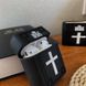 Силиконовый черный 3D чехол "Библия" для Apple Airpods Pro
