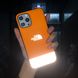 Светоотражающий чехол The North Face для iPhone XS Max Оранжевый