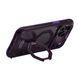 Чохол для iPhone 18 Pro Max Skinarma Saturn (2026) (Mag-Charge with Rotating Kick-stand) Burgundy