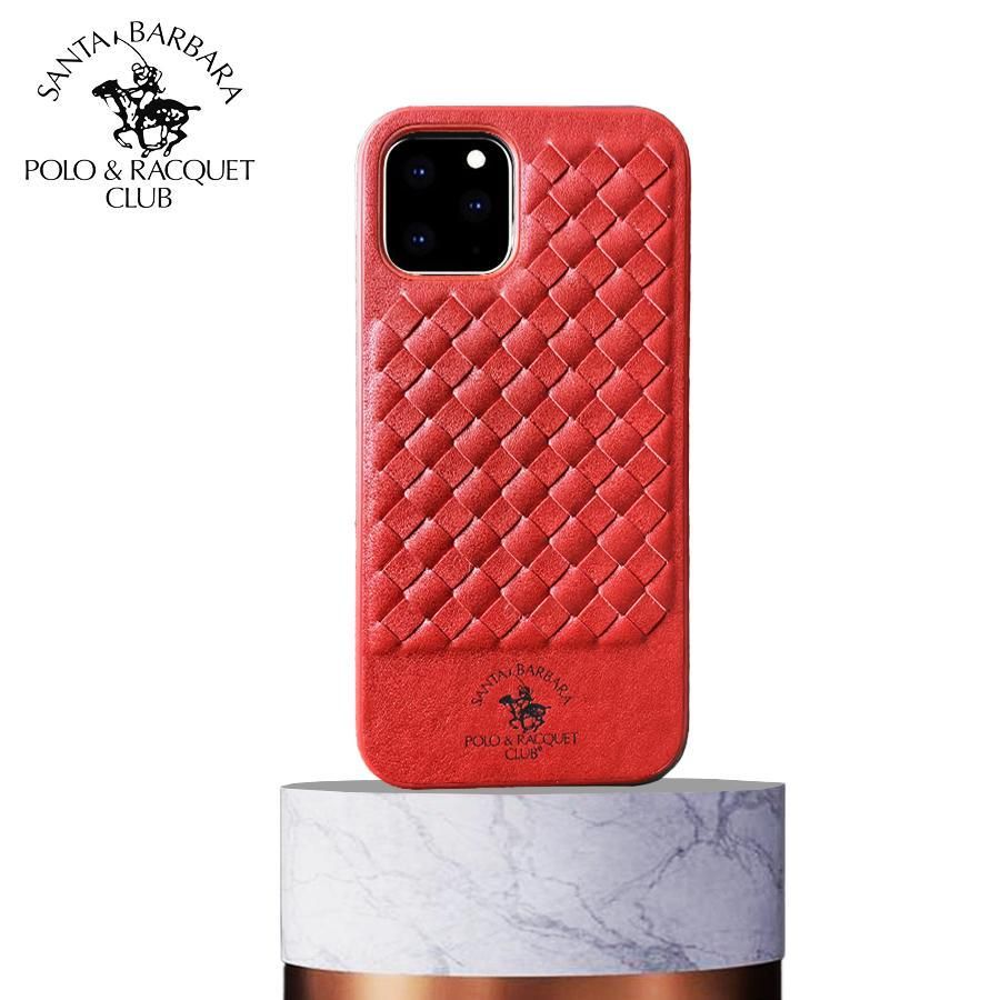 Чехол для iPhone 12 Pro Max Ravel Santa Barbara Polo Красный