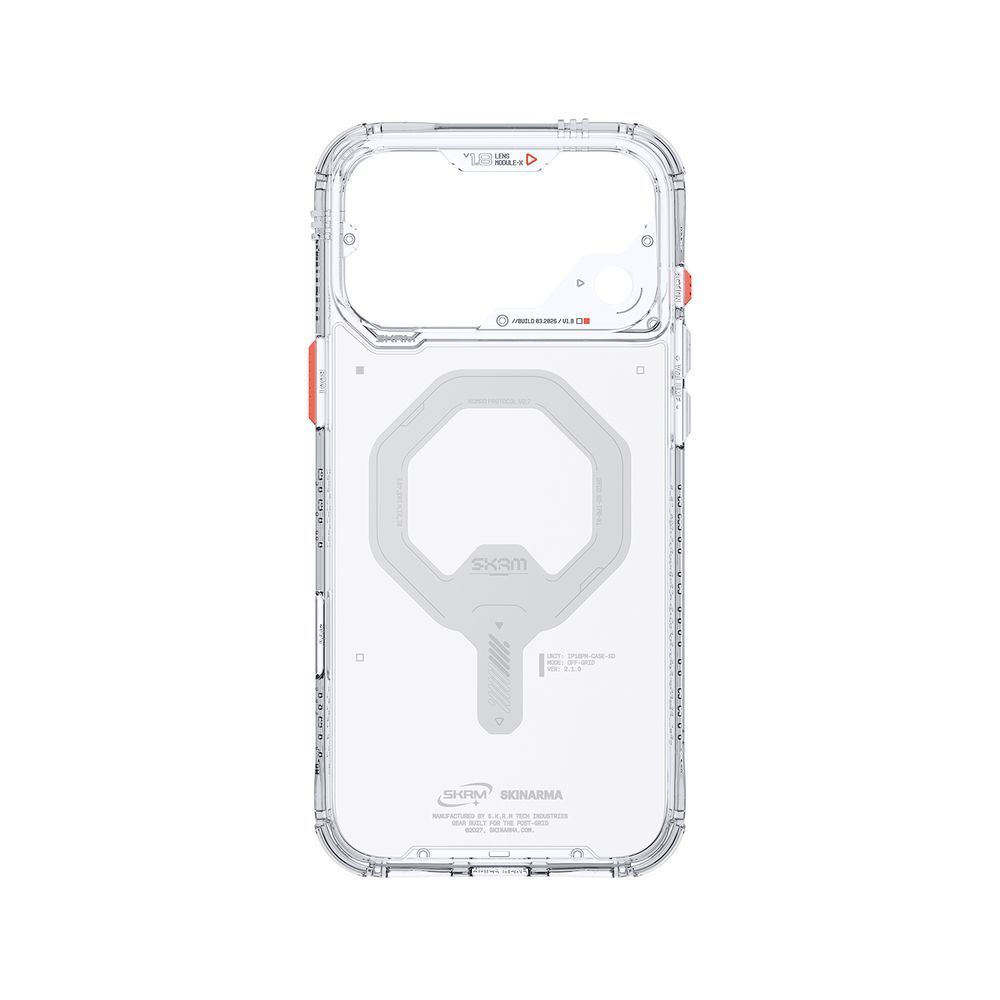 Чехол для iPhone 18 Pro Max Skinarma Saido (2026) Mag-Charge Clear